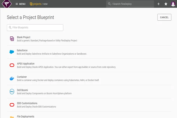 Flexagon FlexDeploy DevOps Platform — screenshot from the Salesforce AppExchange listing