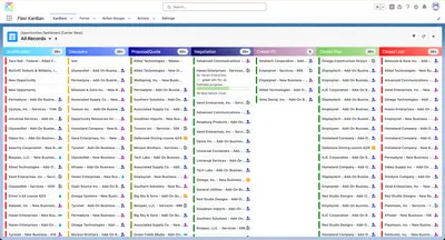 Flexi Kanban for Salesforce — screenshot