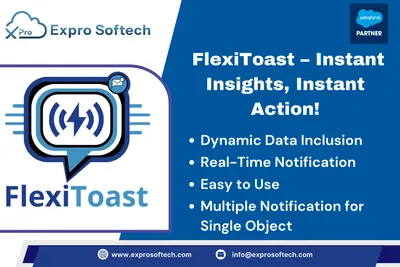 FlexiToast – Dynamic Toast Alerts for Salesforce Lightning | by Expro Softech for Salesforce — screenshot