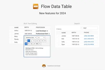 Flow Data Table Ultimate Edition for Salesforce — screenshot