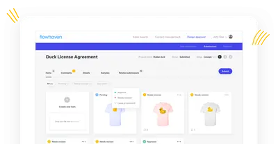 Flowhaven - Brand Licensing CRM for Salesforce — screenshot