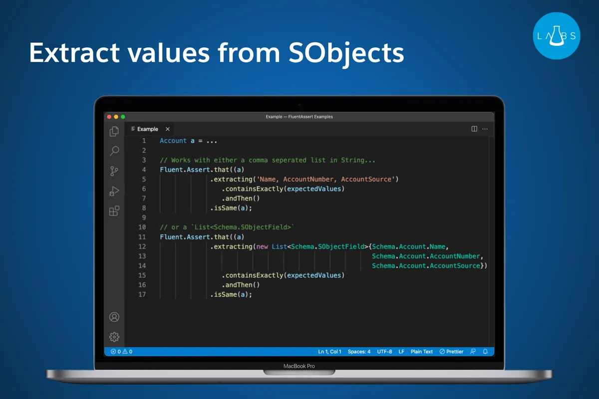 FluentAssert — screenshot from the Salesforce AppExchange listing