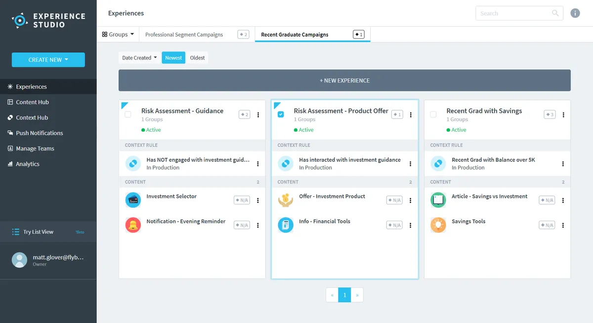 Flybits — screenshot from the Salesforce AppExchange listing