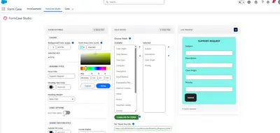 FormCase for Salesforce — screenshot
