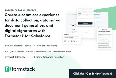 Formstack Documents - Document Generation for Salesforce — screenshot