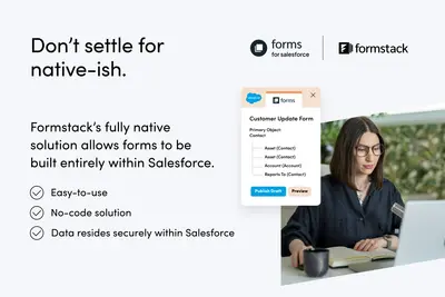 Formstack - Native form builder & data collection for Salesforce for Salesforce — screenshot
