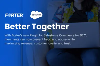 Forter Fraud Prevention Cartridge for DTC for Salesforce — screenshot