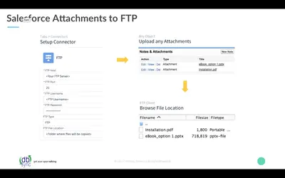 FTP File Replication for Salesforce for Salesforce — screenshot