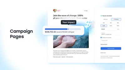 Fundraise Up: streamline fundraising data with Salesforce for Salesforce — screenshot