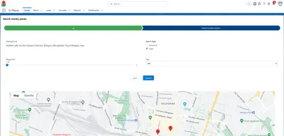 G-Places: search your place on Google. Spot it, Lead it. for Salesforce — screenshot