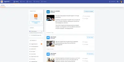 GaggleAMP for Salesforce — screenshot
