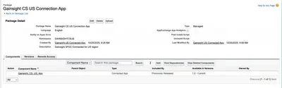 Gainsight CS Data Connector US for Salesforce — screenshot