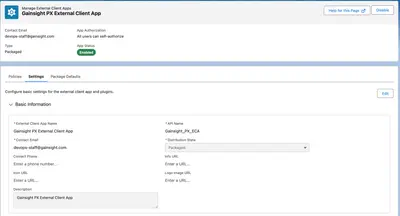 Gainsight PX Data Connector for Salesforce — screenshot