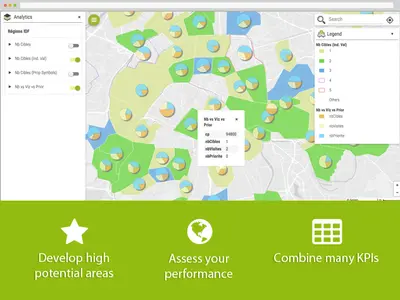 Galigeo: Map, Mapping, Territory Management, Geo-Analytics (Advanced Ed.) for Salesforce — screenshot