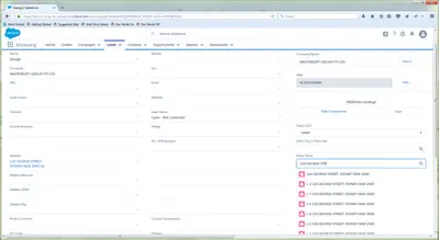 Global Address Validation for Salesforce — screenshot