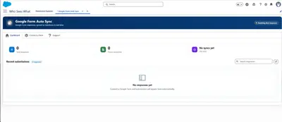 Google Form Auto Sync for Salesforce — screenshot