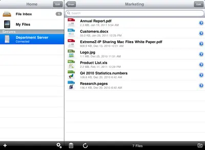 GroupLogic mobilEcho for Salesforce — screenshot
