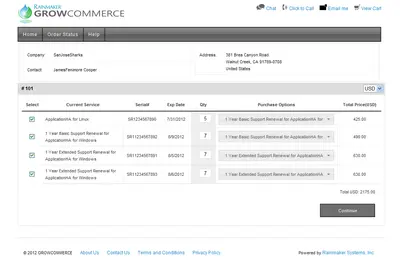 GrowCommerce Renewals Integration for Salesforce for Salesforce — screenshot