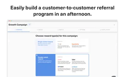 GrowSurf | Best referral software for marketing + product teams using Salesforce for Salesforce — screenshot