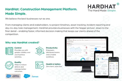 HardHat: The Connected Construction Solution for Salesforce — screenshot