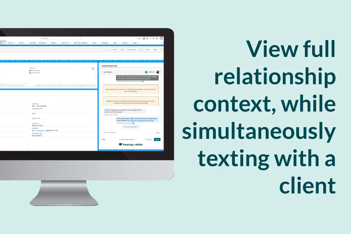 Hearsay | Embedded Relate — screenshot from the Salesforce AppExchange listing