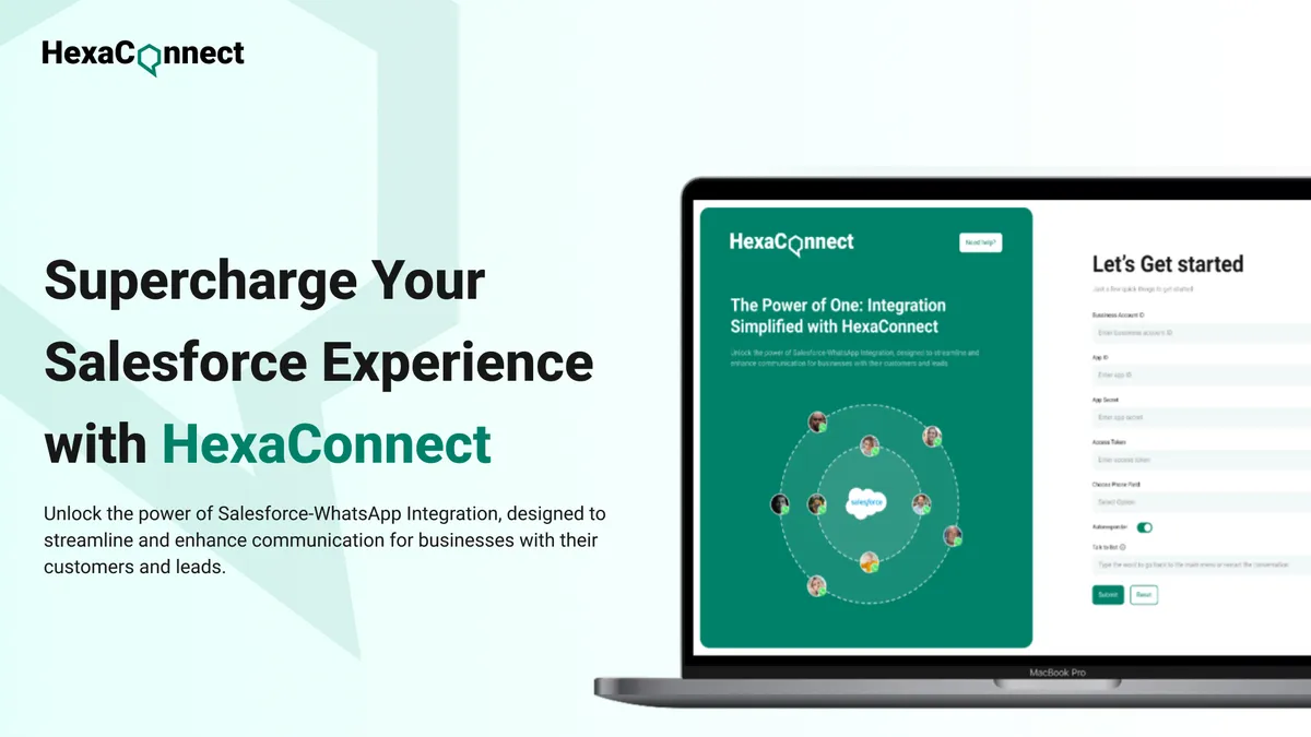 HexaConnect — screenshot from the Salesforce AppExchange listing