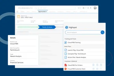 Highspot Sales Enablement for Salesforce — screenshot
