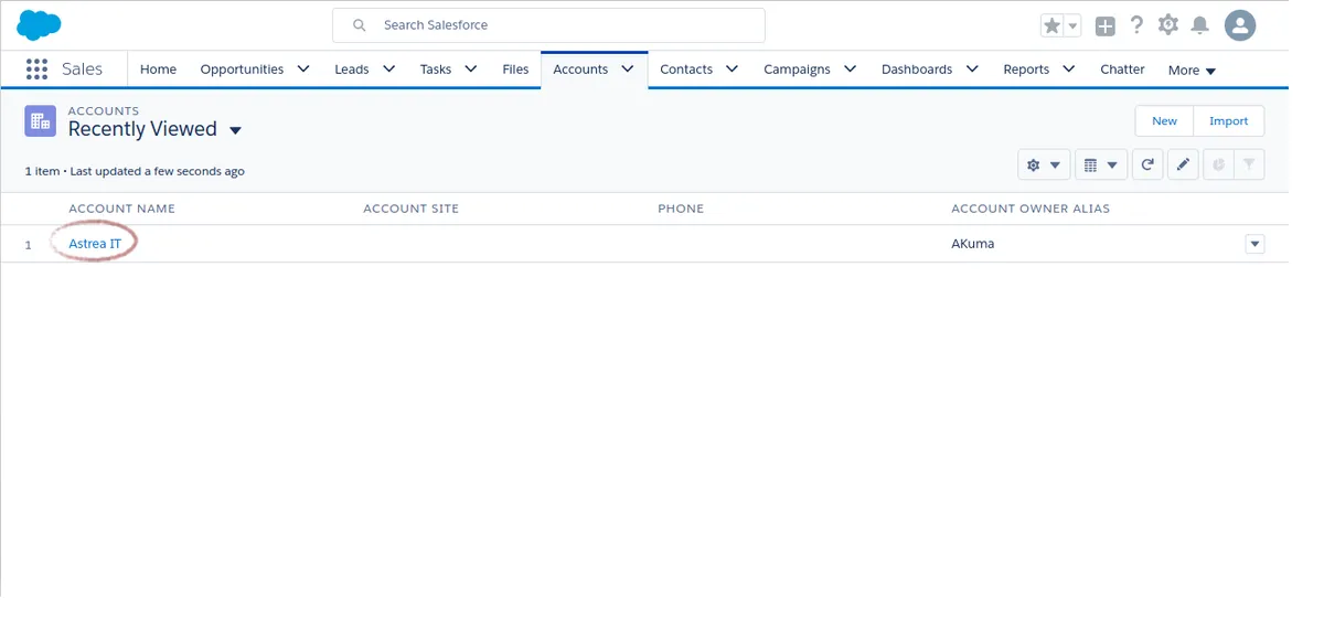 Hydra — screenshot from the Salesforce AppExchange listing