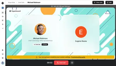 Hyperbound | AI Sales Roleplay, Deal Coach & Revenue Activation for Salesforce — screenshot