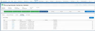 iLien Managed Package for nCino® for Salesforce — screenshot