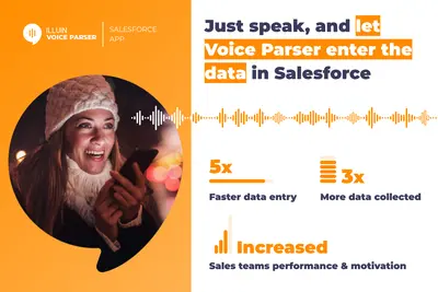 ILLUIN Voice Parser - For Sales Teams 🔥 for Salesforce — screenshot