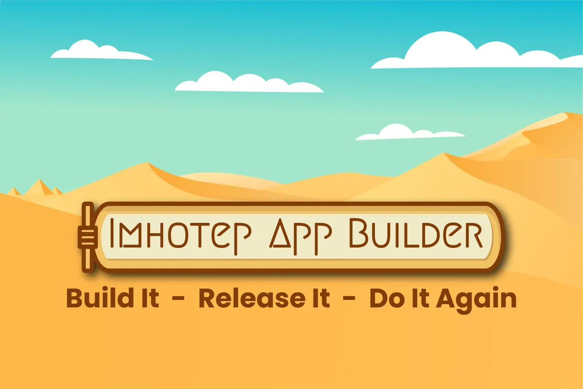 Imhotep App Builder — screenshot from the Salesforce AppExchange listing