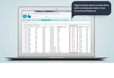 Incentives JOOPY for Salesforce — screenshot