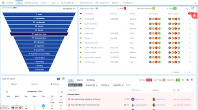 inflooens - Single Screen Mortgage Solution for Salesforce — screenshot
