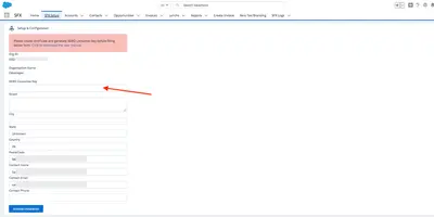Integrate Salesforce and Xero with SFX for Salesforce — screenshot