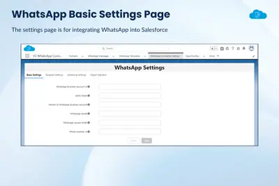 Integrate WhatsApp Messenger With Salesforce for Salesforce — screenshot