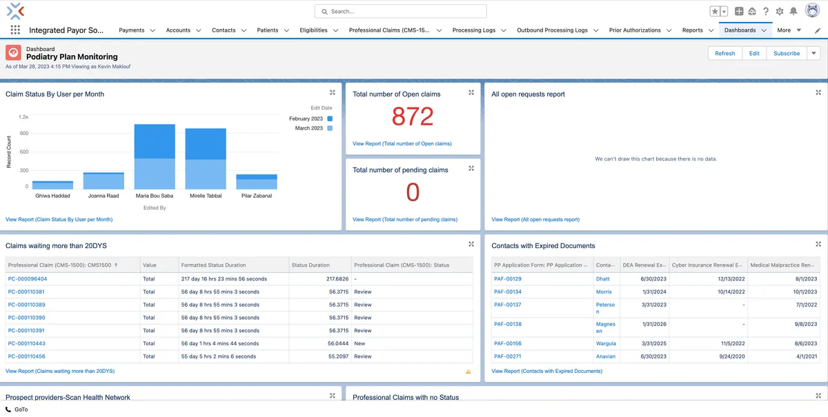 Integrated Payor Solutions — screenshot from the Salesforce AppExchange listing
