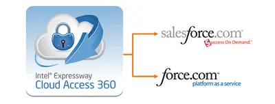 Intel Expressway Cloud Access 360 for Salesforce — screenshot