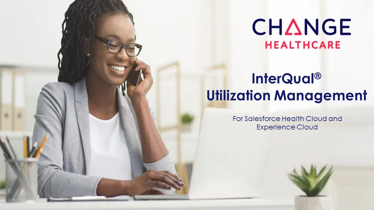 InterQual® Utilization Management — screenshot from the Salesforce AppExchange listing