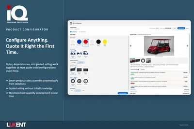 iQ CPQ - Configure Price Quote for Salesforce for Salesforce — screenshot