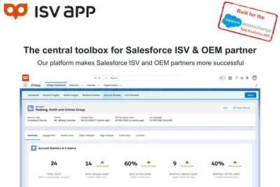 ISVapp App Analytics for Salesforce — screenshot