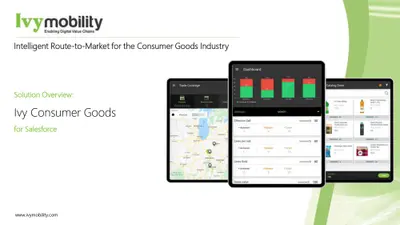 Ivy Consumer Goods on Salesforce for Salesforce — screenshot