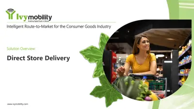 Ivy Direct Store Delivery for Consumer Packaged Goods for Salesforce — screenshot