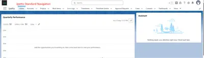 Jpetto Project Manager for Salesforce — screenshot