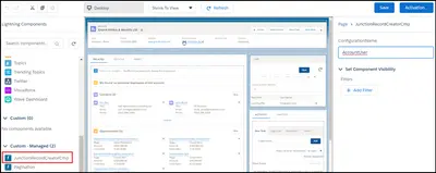 Junction Builder for Salesforce — screenshot