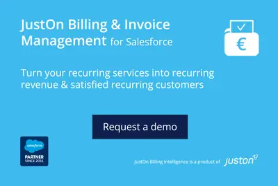 JustOn Billing & Invoice Management – Automate Billing, E-Invoicing & Payments for Salesforce — screenshot