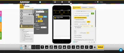 Kinetise - rapid development of mobile apps for Salesforce — screenshot