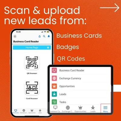 Kofana Business Card and Badge Reader for Salesforce for Salesforce — screenshot