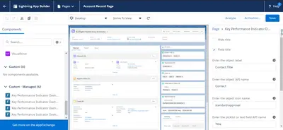 KPI App for Salesforce — screenshot