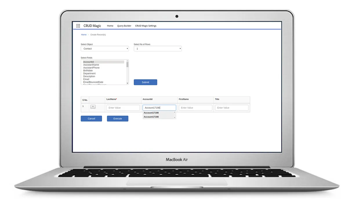 Ksolves CRUD Magic — screenshot from the Salesforce AppExchange listing